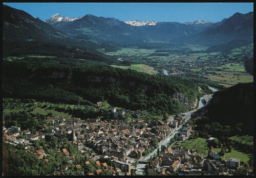 [Feldkirch] : [Montfortstadt Feldkirch Blick in den Walgau Vorarlberg ...]