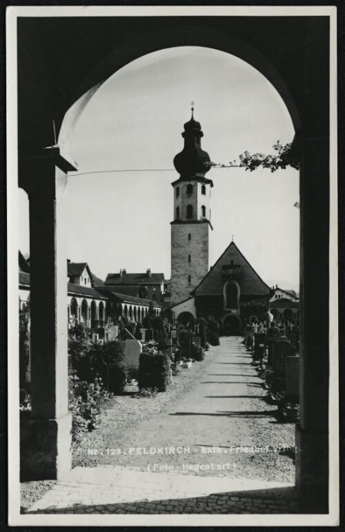 Feldkirch - kath. Friedhof, Vrlbg.