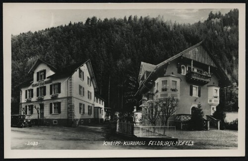 Feldkirch-Nofels : Kneipp-Kurhaus