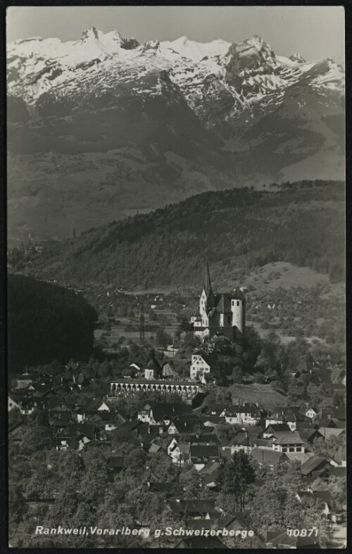 Rankweil, Vorarlberg g. Schweizerberge