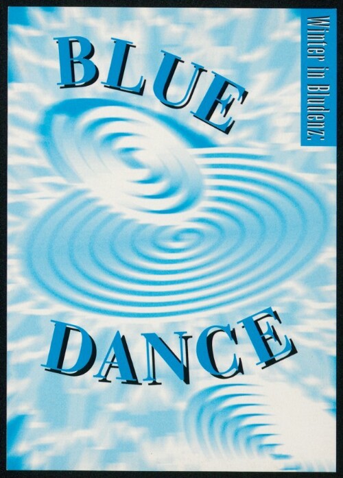 Blue : Dance : Winter in Bludenz : [Bludenz: Bilder einer Stadt: Nr. 1-8, Art by Pichler x 3 ...]