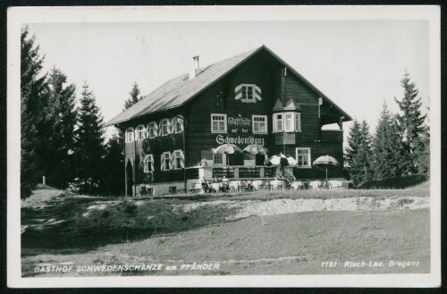 [Lochau] Gasthof Schwedenschanze am Pfänder