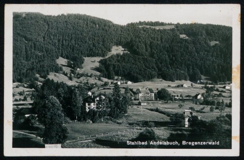 Stahlbad Andelsbuch, Bregenzerwald