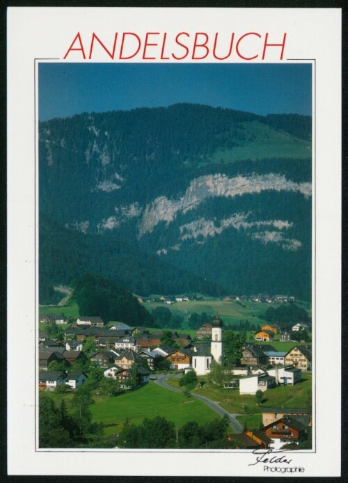Andelsbuch : [Andelsbuch, 640 m Bregenzerwald, Österreich Auskunft: Verkehrsamt A-6866 Andelsbuch Tel. 0 55 12 / 25 65 ...]