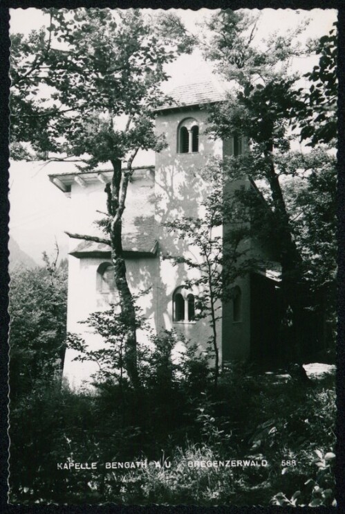 Kapelle Bengath Au Bregenzerwald
