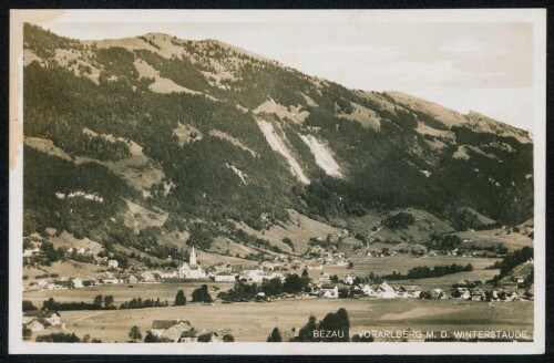 Bezau i. Vorarlberg m. d. Winterstaude