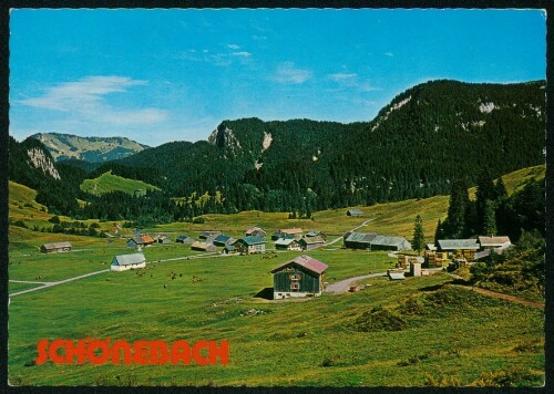 [Bezau] Schönebach : [Erholungsort Schönebach im Bregenzerwald Vorarlberg - Austria ...]