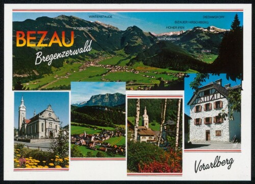 Bezau Bregenzerwald Vorarlberg : Sonderdach : Winterstaude ... : [Bezau im Bregenzerwald Vorarlberg, Österreich ...]