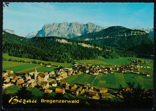 Bezau Bregenzerwald : [Bezau geg. Kanisfluh, 2047 m, und Damülser Mittagspitze, 2097 m Vorarlberg - Austria ...]