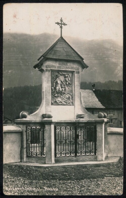 Kriegerdenkmal Bizau