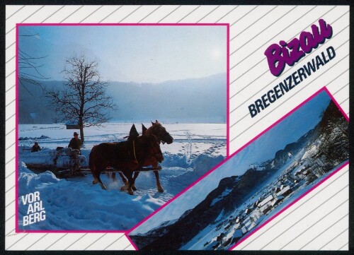 Bizau Bregenzerwald Vorarlberg : [Bizau 681 m Bregenzerwald - Österreich Auskunft: Verkehrsamt Bizau 6874 Bizau Tel: 0 55 14 / 21 29 ...]