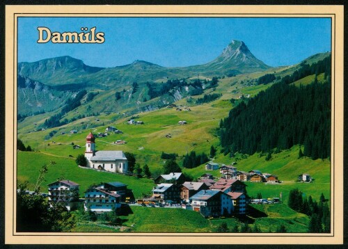 Damüls : [Im schönen Bregenzerwald Damüls (1428 m) mit Mittagspitze (2095 m) Vorarlberg/Austria ...]