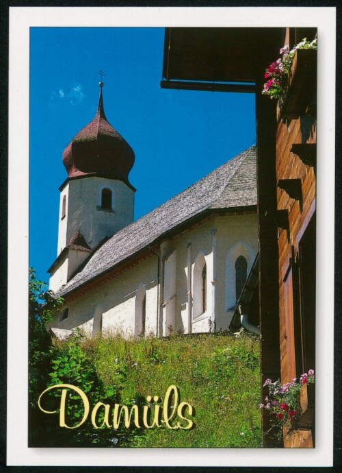 Damüls : [Pfarrkirche Damüls im Bregenzerwald, Vorarlberg, Österreich ...]
