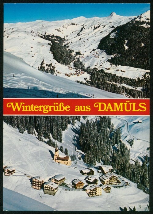 Wintergrüße aus Damüls : [Wintersportplatz Damüls, Bregenzerwald, Austria ...]