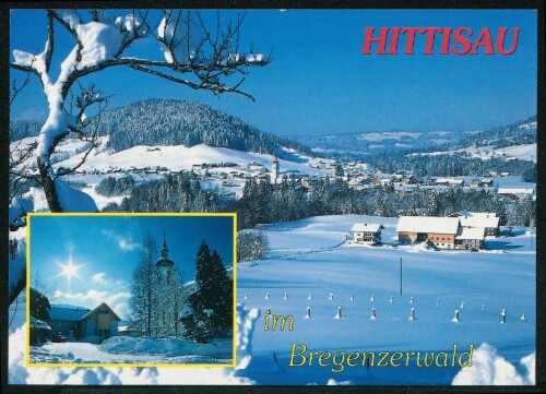 Hittisau im Bregenzerwald : [Hittisau im Bregenzerwald mit Pfarrkirche Heilige Drei Könige Vorarlberg, Österreich ...]