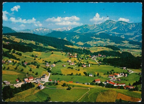 [Langenegg] : [A-6941 Langenegg, 700 m Seehöhe im Bregenzerwald - Austria. Idealer Erholungs- und Luftkurort mit herrlichem Wandergebiet ...]