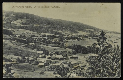 Schwarzenberg im Bregenzerwalde