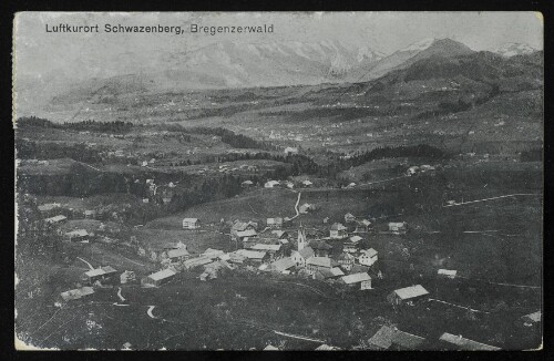 Luftkurort Schwarzenberg, Bregenzerwald