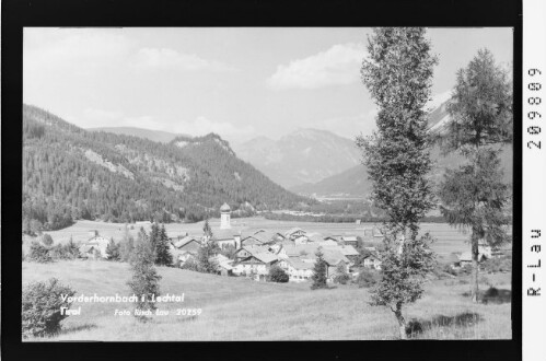 Vorderhornbach im Lechtal / Tirol