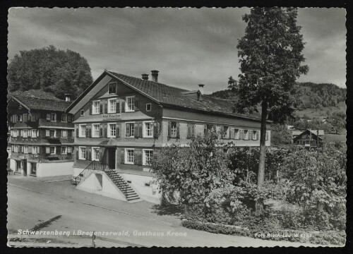 Schwarzenberg i. Bregenzerwald, Gasthaus Krone