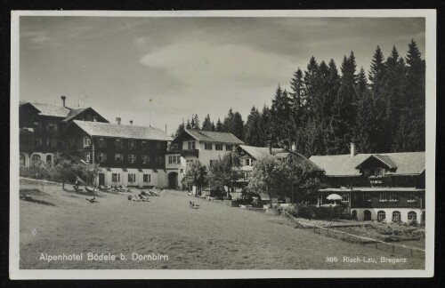 [Schwarzenberg] Alpenhotel Bödele b. Dornbirn