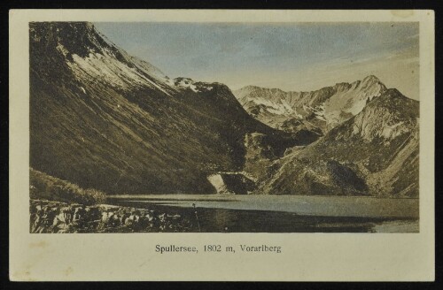 [Dalaas] Spullersee, 1802 m, Vorarlberg