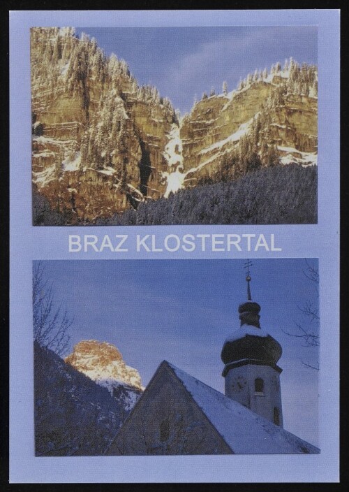 [Innerbraz] Braz Klostertal : [Postkarte ...]