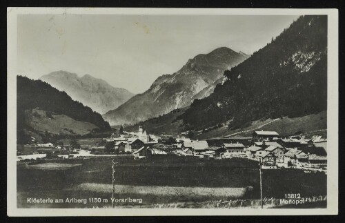 Klösterle am Arlberg 1150 m Vorarlberg