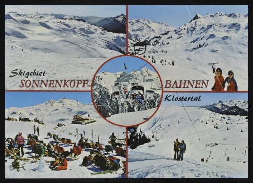 [Klösterle] Skigebiet Sonnenkopf-Bahnen Klostertal : Restaurant : [Skigebiet Sonnenkopf im Klostertal Vorarlberg, Österreich ...]