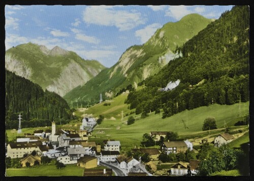 [Klösterle] : [Klösterle a. Arlberg geg. Itonskopf, 2081 m ...]