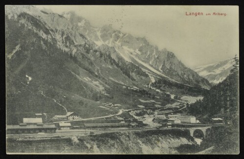 [Klösterle] Langen am Arlberg : [Postkarte ...]