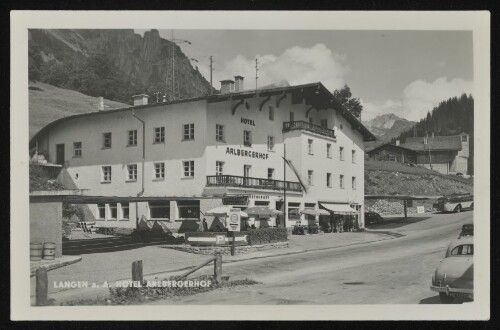 [Klösterle] Langen a. A. Hotel Arlbergerhof