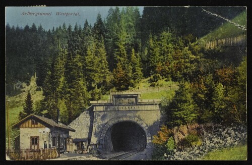 [Klösterle Langen am Arlberg] Arlbergtunnel Westportal