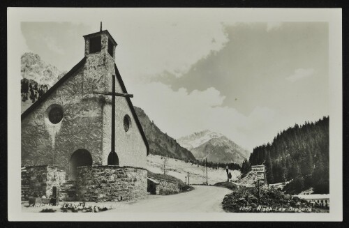 [Klösterle] Kirche in Langen a. Arlberg