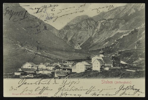 [Klösterle] Stuben (Arlbergbahn) : [Postkarte ...]