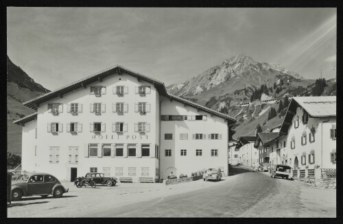 [Klösterle Stuben am Arlberg] : [Hotel Post, Stuben am Arlberg 1409 m ...]
