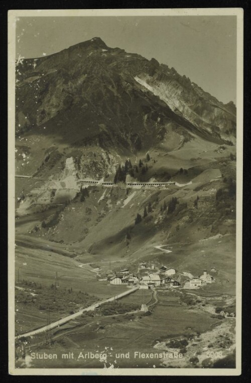 [Klösterle] Stuben mit Arlberg - und Flexenstraße