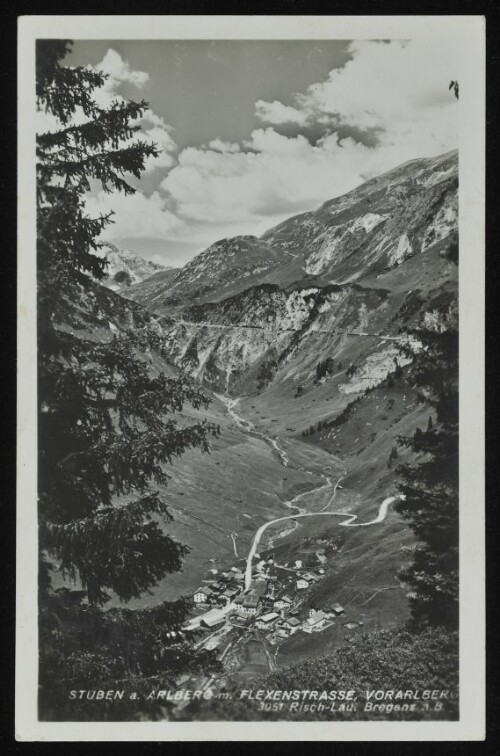 [Klösterle] Stuben a. Arlberg m. Flexenstrasse, Vorarlberg