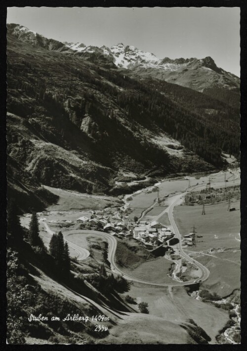 [Klösterle] Stuben am Arlberg 1409 m