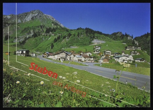[Klösterle] Stuben am Arlberg : [Stuben am Arlberg, 1407 m gegen Flexenstraße und Trittkopf, 2720 m Vorarlberg, Austria ...]