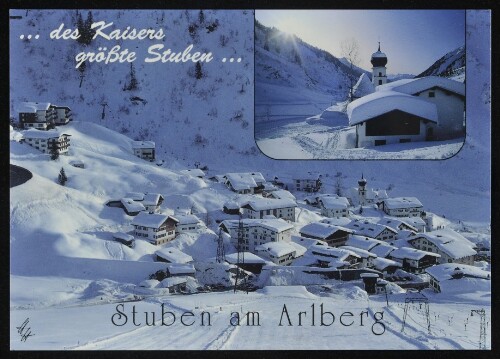 [Klösterle] Stuben am Arlberg ... des Kaisers größte Stuben ... : [Stuben am Arlberg, 1407 m Vorarlberg, Österreich ...]