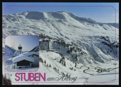 [Klösterle] Stuben am Arlberg : [Stuben am Arlberg, 1407 m, gegen Skigebiet Albona, 2358 m Vorarlberg, Österreich ...]