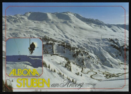 [Klösterle] Stuben am Arlberg : Albona : [Stuben am Arlberg, 1407 m, gegen Skigebiet Albona, 2358 m Vorarlberg, Österreich ...]