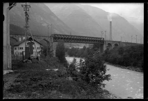 [Aufnahme von der Innbrücke zwischen Landeck-Zams und Landeck-Perfuchs im km 73,4]