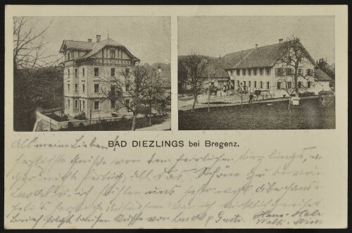 [Hörbranz] Bad Diezlings bei Bregenz : [Postkarte ...]