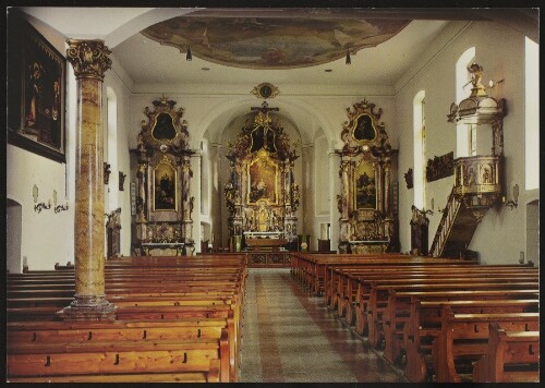 [Hörbranz] : [Barockaltäre aus der Mitte des 18. Jhdts. Pfarrkirche St. Martin A-6912 Hörbranz, Vorarlberg ...]
