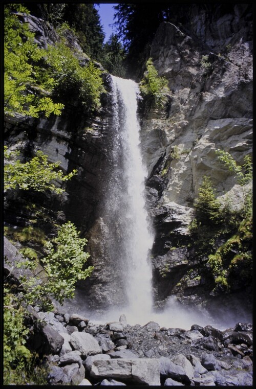 [St. Gallenkirch, Wasserfall ob Gortipohl]