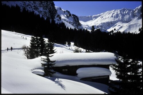 [Mittelberg, Winterweg Bärgunttal]