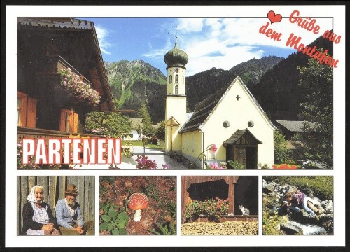 [Gaschurn] Partenen : Herzliche Grüße aus dem Montafon : [Partenen im Montafon, 1027 m Vorarlberg, Österreich ...]