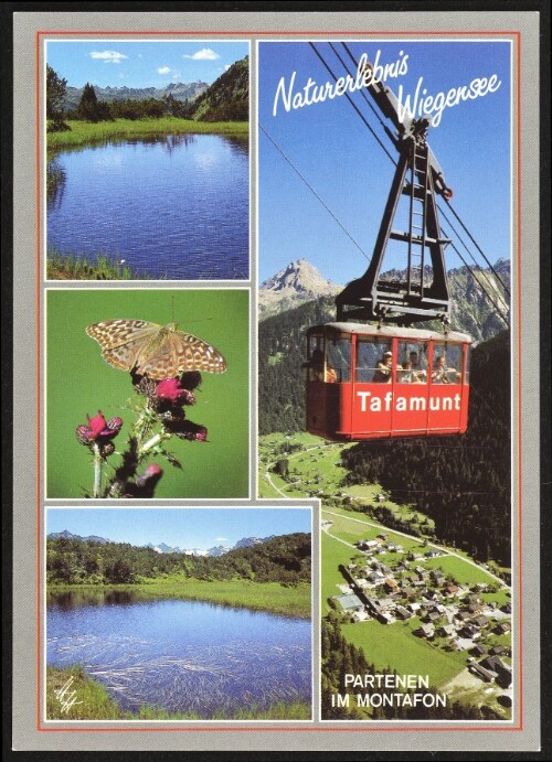 [Gaschurn] Partenen : im Montafon : Naturerlebnis Wiegensee : [Wiegensee, 1925 m, bei Partenen im Montafon mit Tafamuntbahn und Vallüla, 2813 m Vorarlberg, Österreich ...]